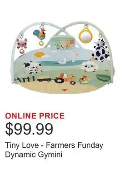 Costco Tiny Love - Farmers Funday Dynamic Gymini offer