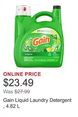 Costco Gain Liquid Laundry Detergent offer