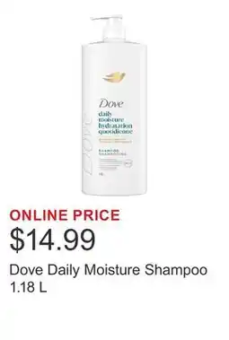 Costco Dove Daily Moisture Shampoo offer