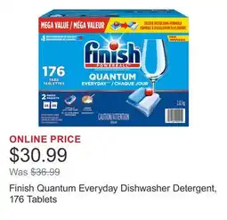 Costco Finish Quantum Everyday Dishwasher Detergent, 176 Tablets offer