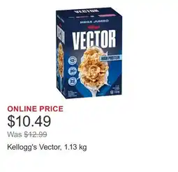 Costco Kellogg's Vector offer