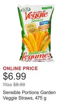 Costco Sensible Portions Garden Veggie Straws offer