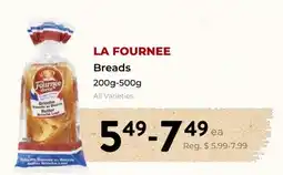 Marche Leo's LA FOURNEE Breads offer