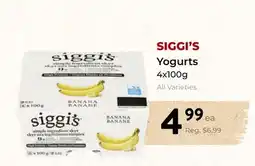 Marche Leo's SIGGI'S Yogurts offer