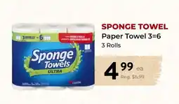 Marche Leo's SPONGE TOWEL Paper Towel 3=6 offer