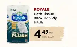 Marche Leo's ROYALE Bath Tissue 8=24 TR 3 Ply offer