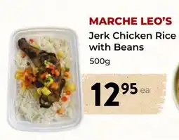 Marche Leo's MARCHE LEO'S Jerk Chicken Rice with Beans offer