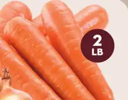 Giant Tiger 2 lb yellow onions or 2 lb carrots offer