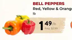 Marche Leo's BELL PEPPERS Red, Yellow & Orange offer