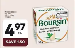 Giant Tiger Boursin cheese offer