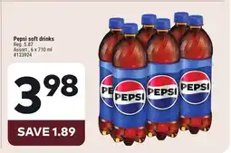 Giant Tiger Pepsi soft drinks offer