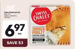 Giant Tiger Swiss Chalet pot pie offer