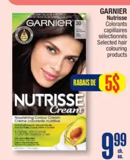 Jean Coutu GARNIER Selected hair colouring products offer