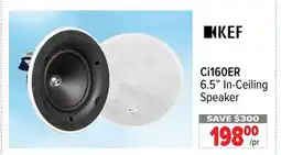 2001 Audio Video Ci160ER KEF 6.5 In-Ceiling Speaker offer