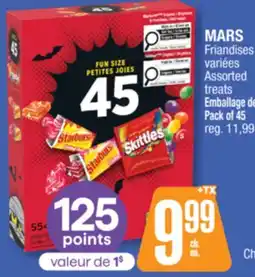 Jean Coutu MARS Assorted treats offer