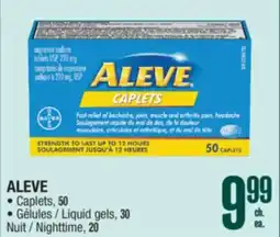 Jean Coutu ALEVE offer