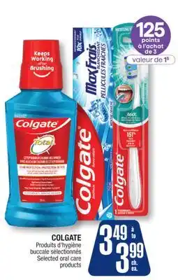 Jean Coutu COLGATE Selected oral care products offer