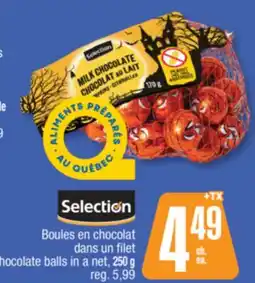 Jean Coutu Selection chocolate balls in a net offer