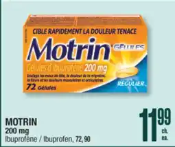 Jean Coutu MOTRIN 200 mg Ibuprofen offer