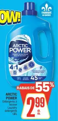 Jean Coutu ARCTIC POWER Laundry detergents offer