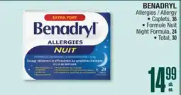Jean Coutu BENADRYL Allergies offer