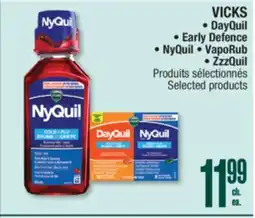 Jean Coutu VICKS Selected products offer