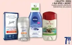 Jean Coutu GILLETTE, NIVEA, OLD SPICE, SECRET Selected body care products offer