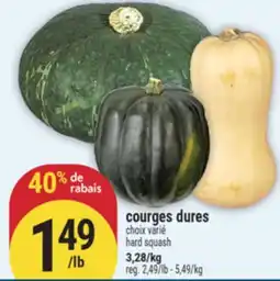 Marché Adonis HARD SQUASH | COURGES DURES offer