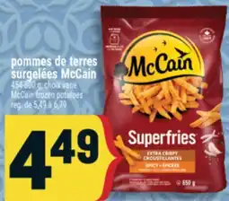 Marché Adonis POMMES DE TERRES SURGELÉES MCCAIN | MCCAIN FROZEN POTATOES offer