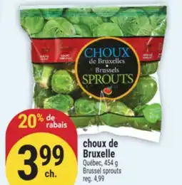 Marché Adonis CHOUX DE BRUXELLE | BRUSSEL SPROUTS offer