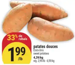 Marché Adonis PATATES DOUCES | SWEET POTATOES offer