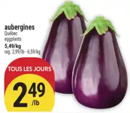 Marché Adonis AUBERGINES | EGGPLANTS offer