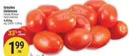 Marché Adonis TOMATES ITALIENNES | ITALIAN TOMATOES offer
