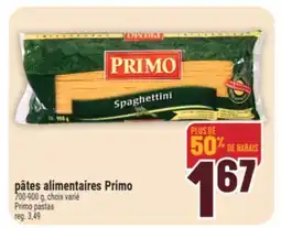 Marché Adonis PÂTES ALIMENTAIRES PRIMO | PRIMO PASTAS offer