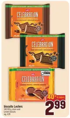 Marché Adonis BISCUITS LECLERC | LECLERC BISCUIT offer