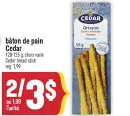 Marché Adonis BÂTON DE PAIN CEDAR | CEDAR BREAD STICK offer