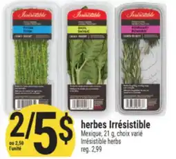 Marché Adonis HERBES IRRÉSISTIBLE | IRRÉSISTIBLE HERBS offer
