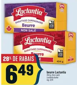Marché Adonis BEURRE LACTANTIA | LACTANTIA BUTTER offer