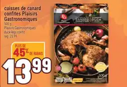 Marché Adonis CUISSES DE CANARD CONFITES PLAISIRS GASTRONOMIQUES | PLAISIRS GASTRONOMIQUES DUCK LEGS CONFIT offer