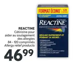Brunet REACTINE Cétirizine pour aider au soulagement des allergies offer