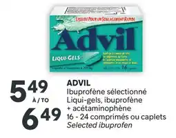 Brunet ADVIL Ibuprofène sélectionné offer