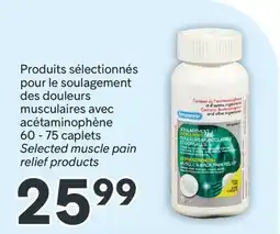 Brunet Produits sélectionnés pour le soulagement des douleurs musculaires avec acétaminophène offer