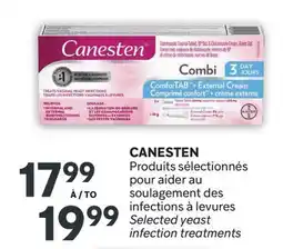 Brunet CANESTEN Produits sélectionnés pour aider au soulagement des infections à levures offer