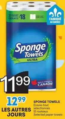 Brunet SPONGE TOWELS Essie-tout sélectionnés offer
