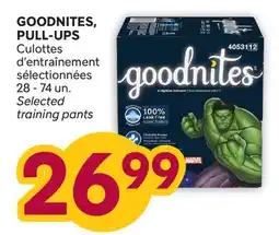 Brunet GOODNITES, PULL-UPS offer