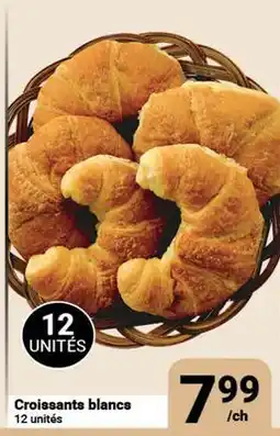 Pasquier Croissants blancs offer