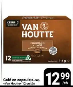 Pasquier Café en capsule K-cup Van Houtte 12 unités offer
