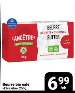 Pasquier Beurre bio salé L'Ancêtre offer