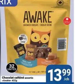 Pasquier Chocolat caféiné assortis Awake offer