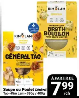 Pasquier Soupe ou Poulet Général Tao Kim Lam offer